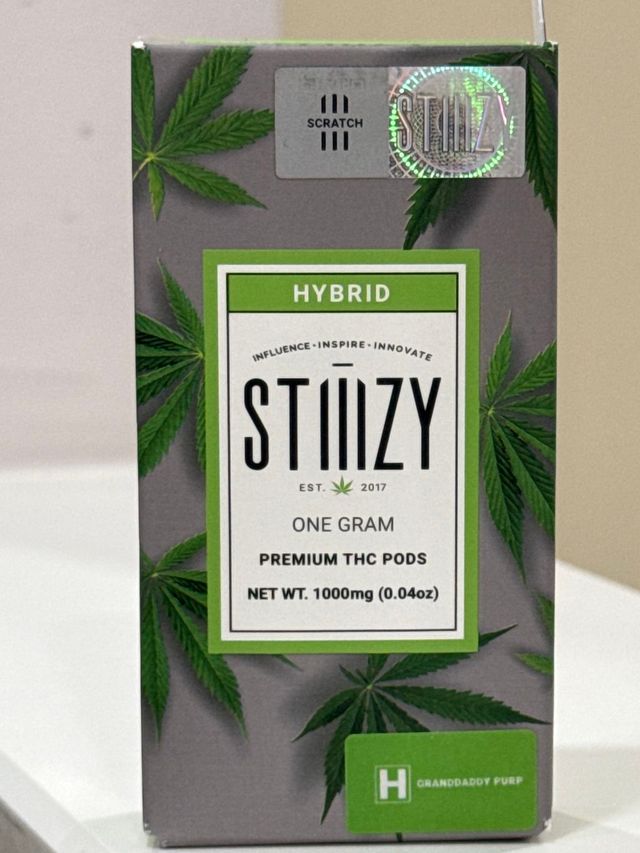 Granddaddy Purple Pod STIIIZY