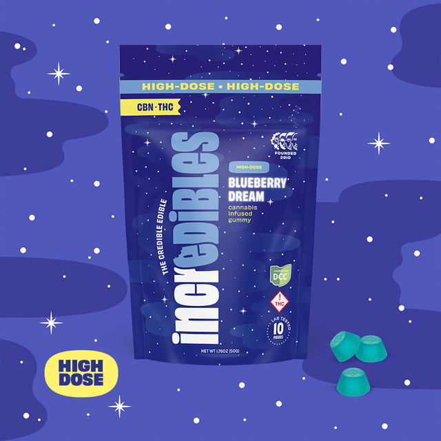 Blueberry Dream (5:1 THC:CBN) Incredibles