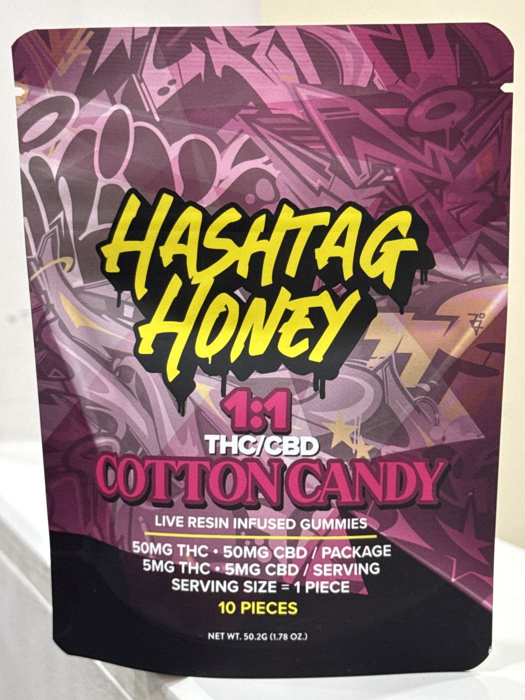Hashtag Honey Cotton Candy 10x 10mg