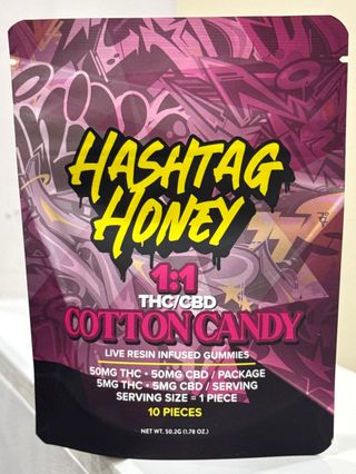 Cannabis Promo, Cannabis Sales, Cannabis Values, Cannabis on Sale, Hashtag Honey Edibles $15.50 3