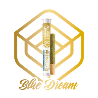 Blue Dream- 1g Premium Living Soil Kief Infused Pre-Roll Jersey Smooth 