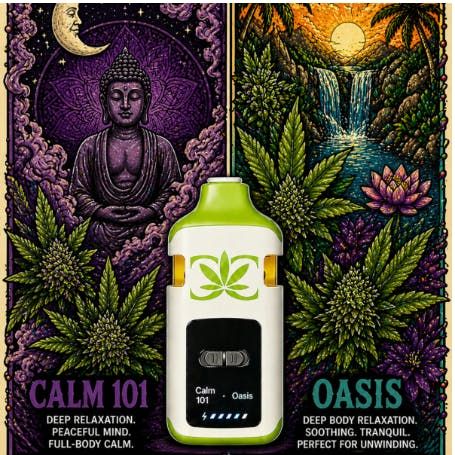 Calm 101 x Oasis Canna Caviar