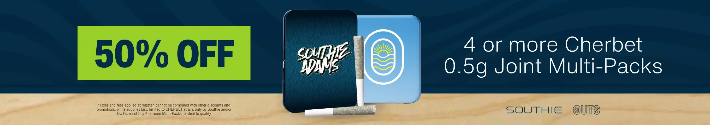 Cannabis Promo, Cannabis Sales, Cannabis Discounts, Cannabis on Sale, Buy 4+ Select Pre-roll Packs for 50% Off