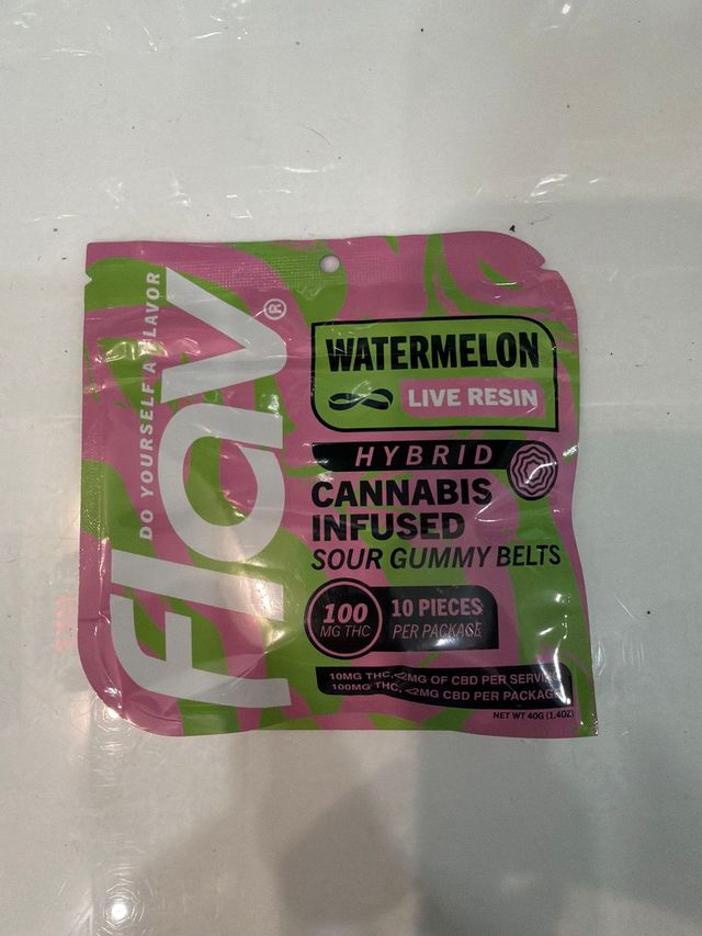 Candy Belts Watermelon Flav