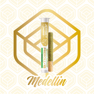 Medellin - 1g Premium Living Soil Kief  Infused Pre-Roll Jersey Smooth 
