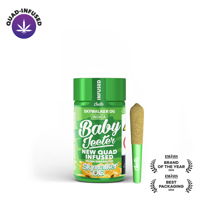Baby Jeeter Infused Skywalker OG Jeeter