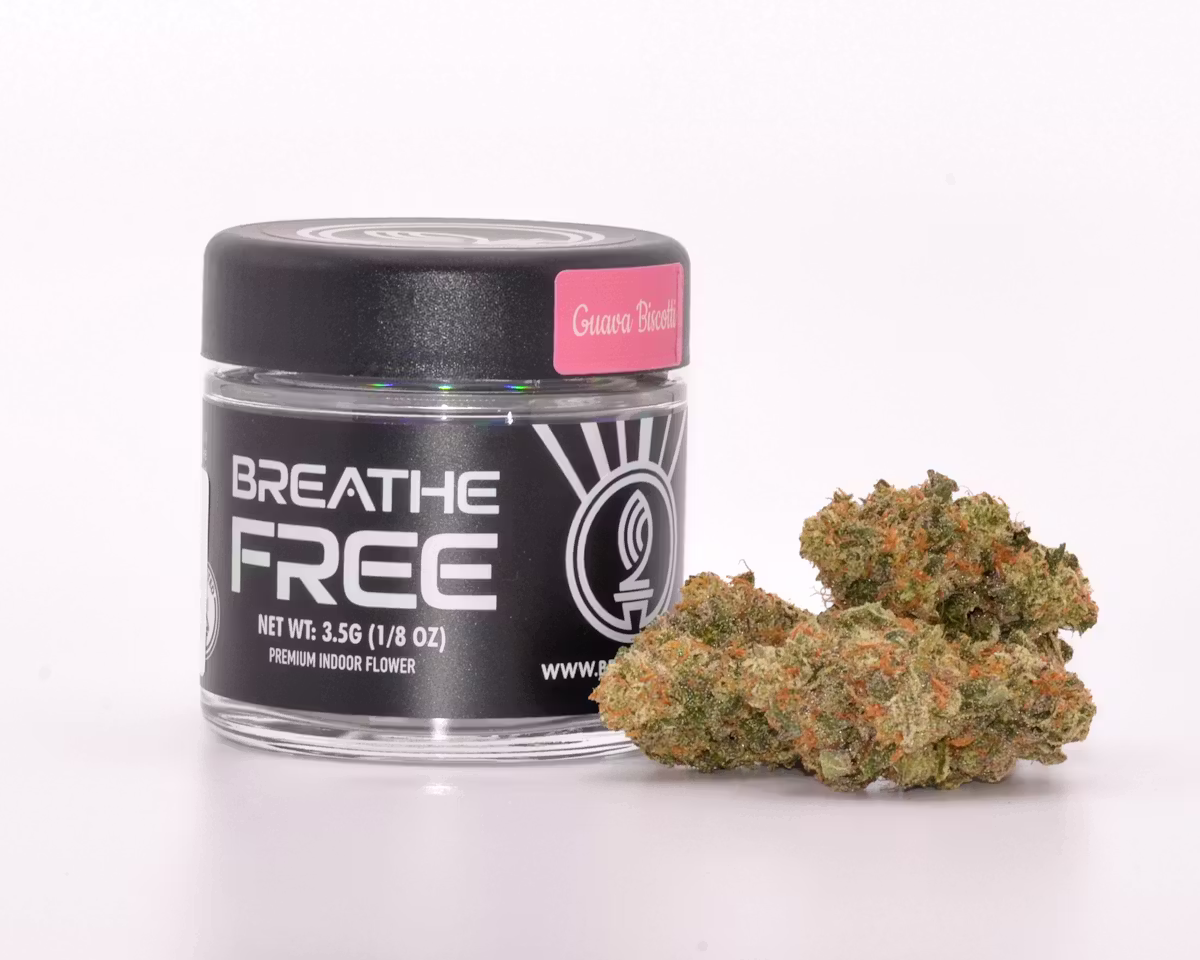 Guava Biscotti Breathe Free