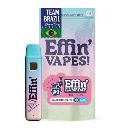 Game Day | Watermelon Ice 4:1 THC:THCv (Brazil) Effin' Game Day | Watermelon Ice 4:1 THC:THCv (Brazil) Effin'