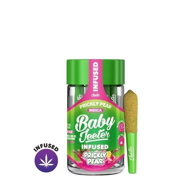 Prickly Pear 5 Pack 0.5G Infused Pre-Rolls Jeeter