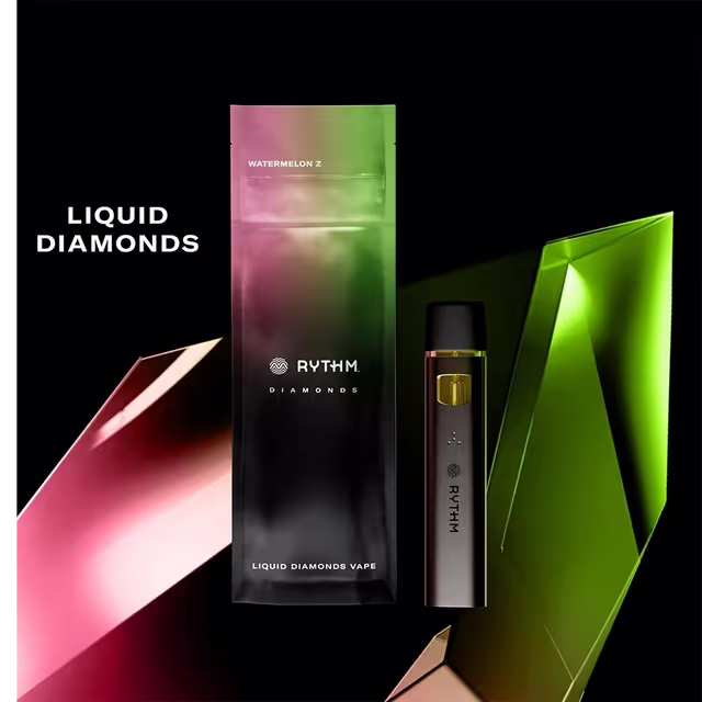 Rythm: Watermelon Z Pen (Liquid Diamonds) 1000mg - (Indica Dominant) Rythm