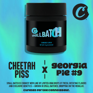 Cheetah Piss x Georgia Pie #9 Cookies Small Batch