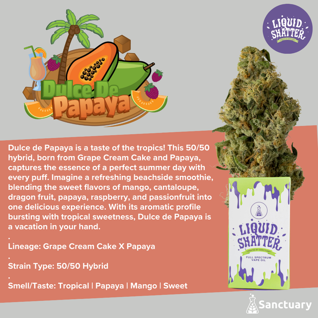 Dulce de Papaya Liquid Shatter