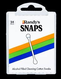 Snaps Alcohol Filled Swabs Randy's