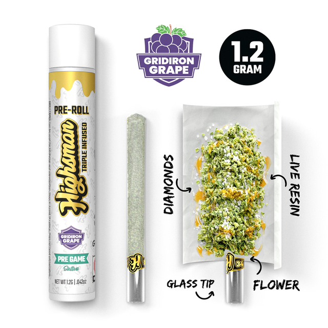 Gridiron Grape- Triple Highsman