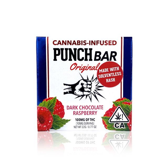 Raspberry Dark Chocolate Punch Edibles