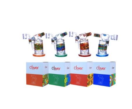 7" Assorted Decal Torch Shaped with 14M Banger Clover