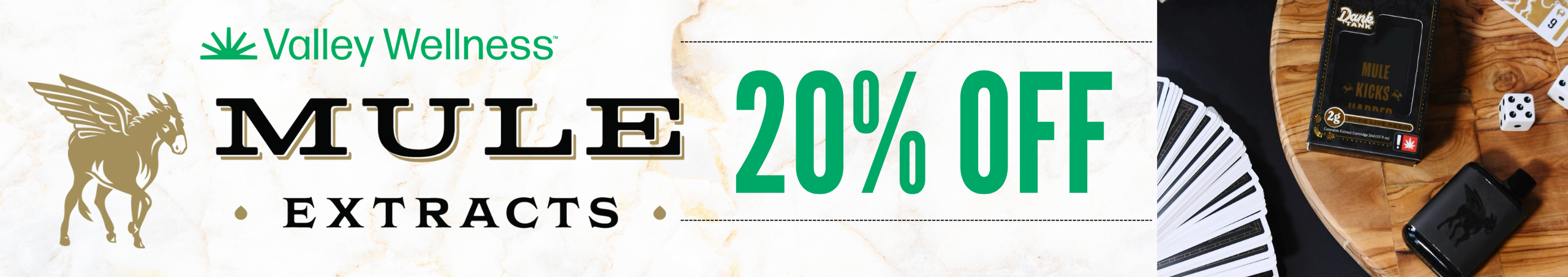 Cannabis Promo, Cannabis Sales, Cannabis Discounts, Cannabis on Sale, 20% Off Mule Extracts!