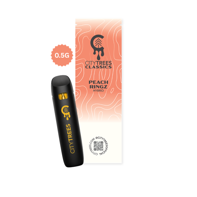 Peach Ringz (0.5g) City Trees Peach Ringz (0.5g) City Trees