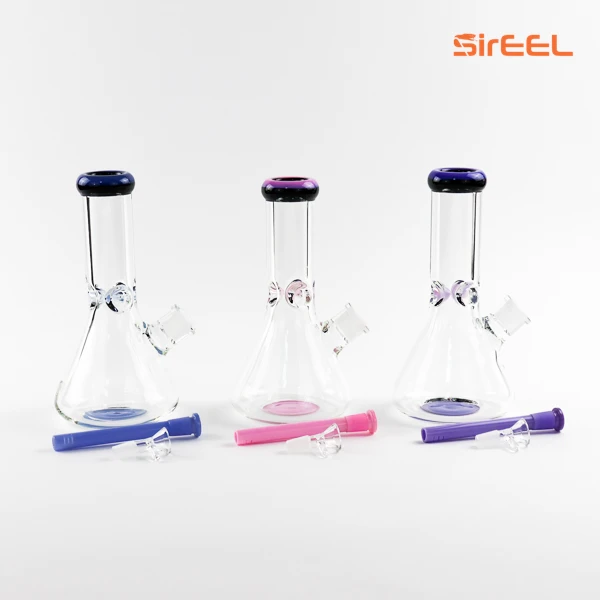 SirEEL 10" Beaker Bong With Flower Bowl Bong Each
