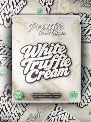White Truffle Cream - 3.5g (Bud/Flower - Packaged) Prolific