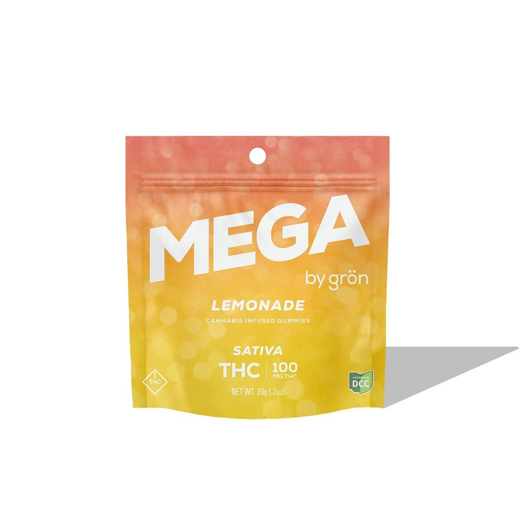Mega Lemonade 🍋🍯 (Sativa) Gummy 100mg
