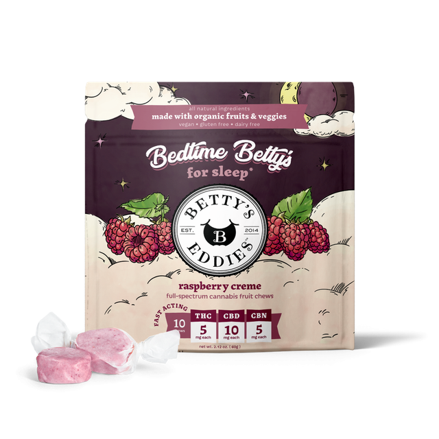 Bedtime Betty’s Raspberry Creme Betty's Eddies