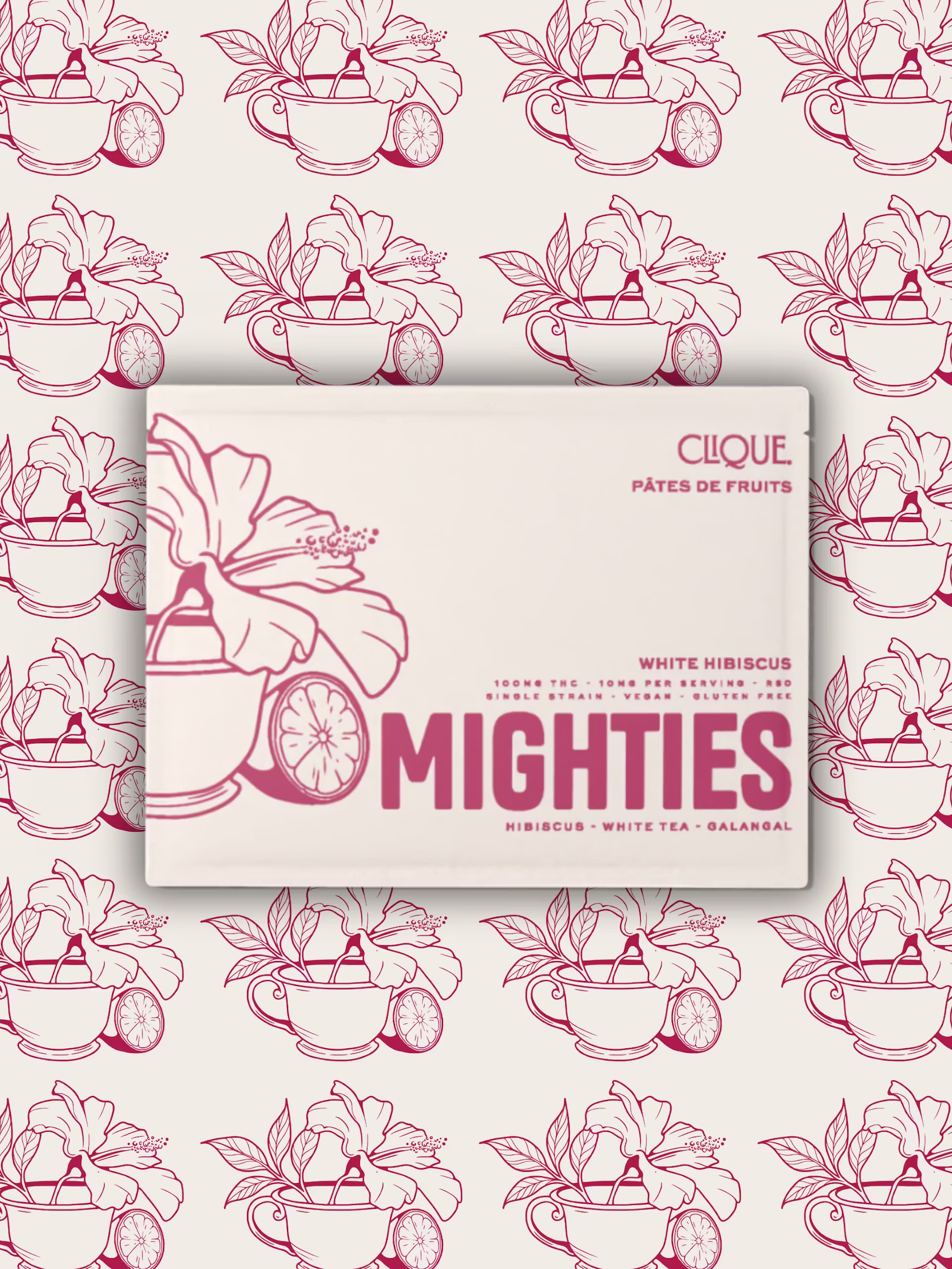 White Hibiscus Mighties  Clique 