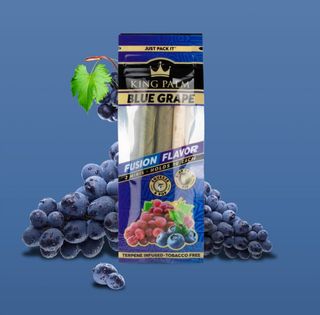 King Palm 2 Mini Cones - Blue Grape King Palm