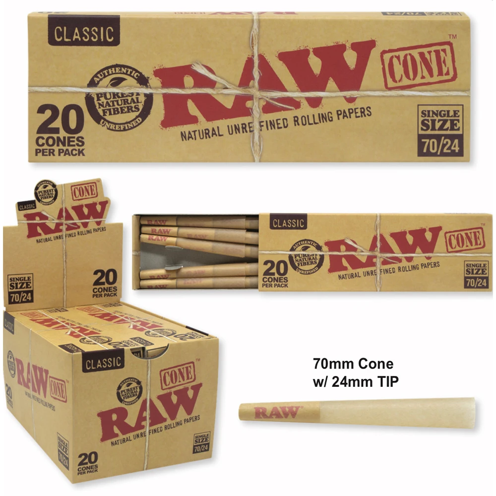 RAW Classic Cones 1 1/4 in