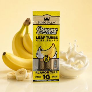 King Palm 2 Mini Cones - Banana Cream King Palm