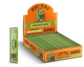 King Slim Organic Hemp Papers Zig Zag