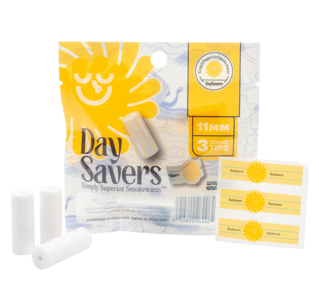 3pk Ceramic Tips + Cigar Bands Day Savers