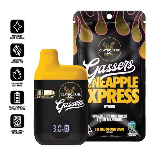 Pineapple Express Gassers Vape Claybourne Co.