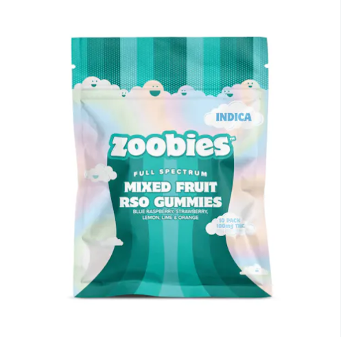 Indica RSO Gummies 10Pk Zoobies
