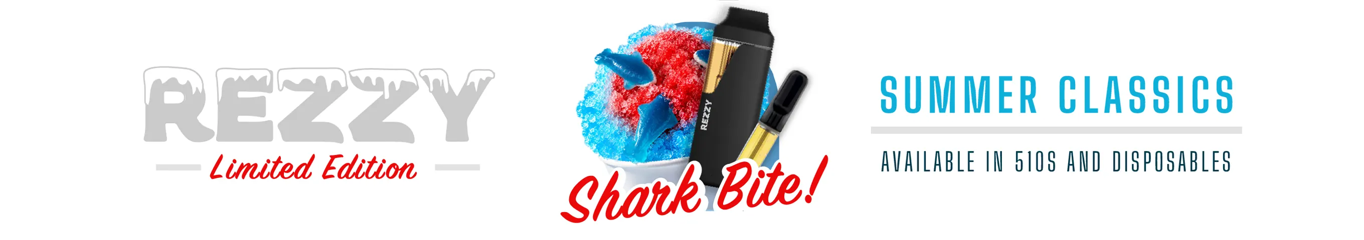 Cannabis Promo, Cannabis Sales, Cannabis Discounts, Cannabis on Sale, NEW Rezzy Limited Edition Shark Bite