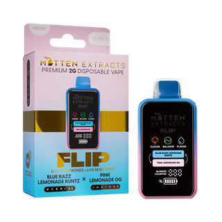Blue Razz Lemonade Runtz & Pink Lemonade OG Flip Mitten Extracts