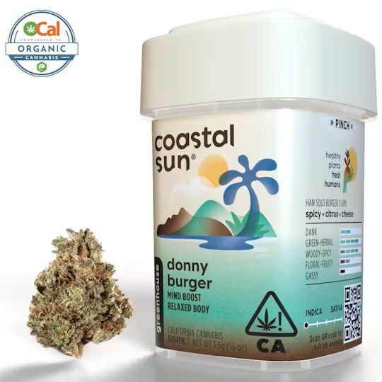 Donny Burger OCAL Greenhouse Coastal Sun Donny Burger OCAL Greenhouse Coastal Sun