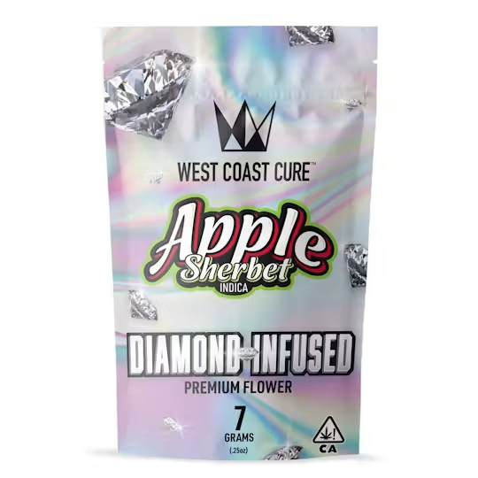 Apple Sherbet Diamond Infused Premium West Coast Cure Apple Sherbet Diamond Infused Premium West Coast Cure