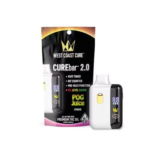 POG Juice CUREbar 2.0 West Coast Cure