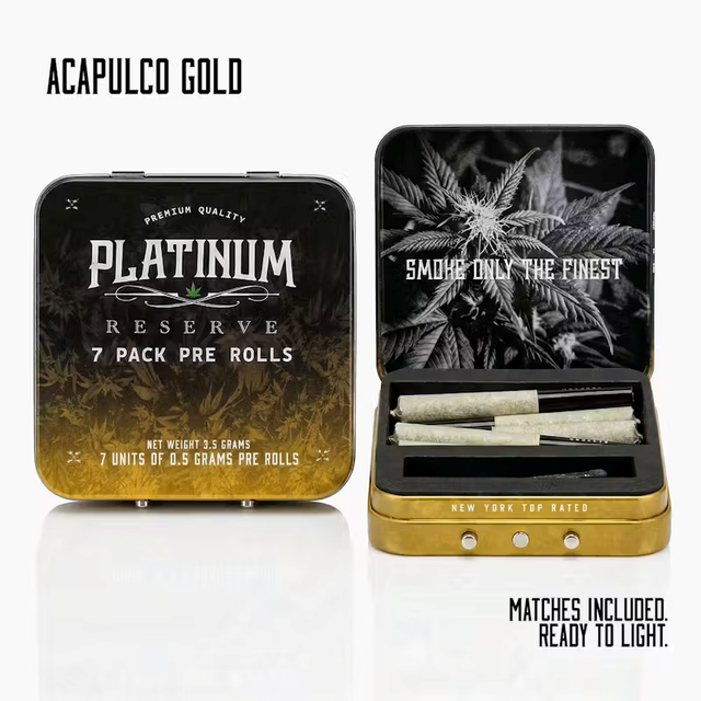 Acapulco Gold | Preroll | 7 Pack | 3.5g Platinum Reserve