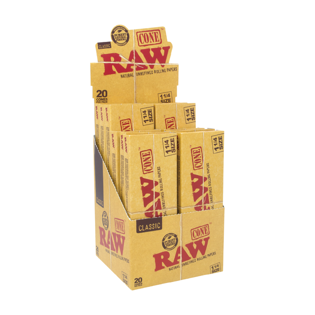 Classic Cones 1 1/4 (20pk) RAW