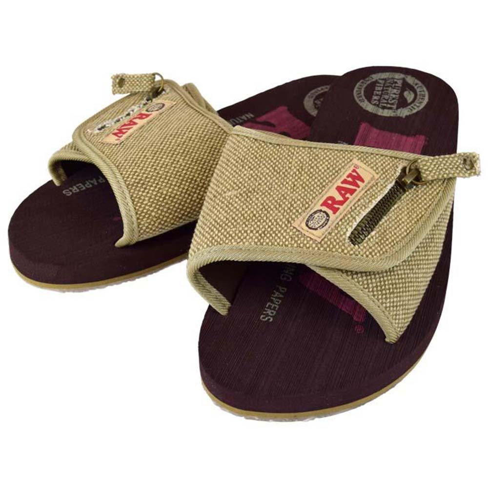 Rolling Paper Sandals - Khaki