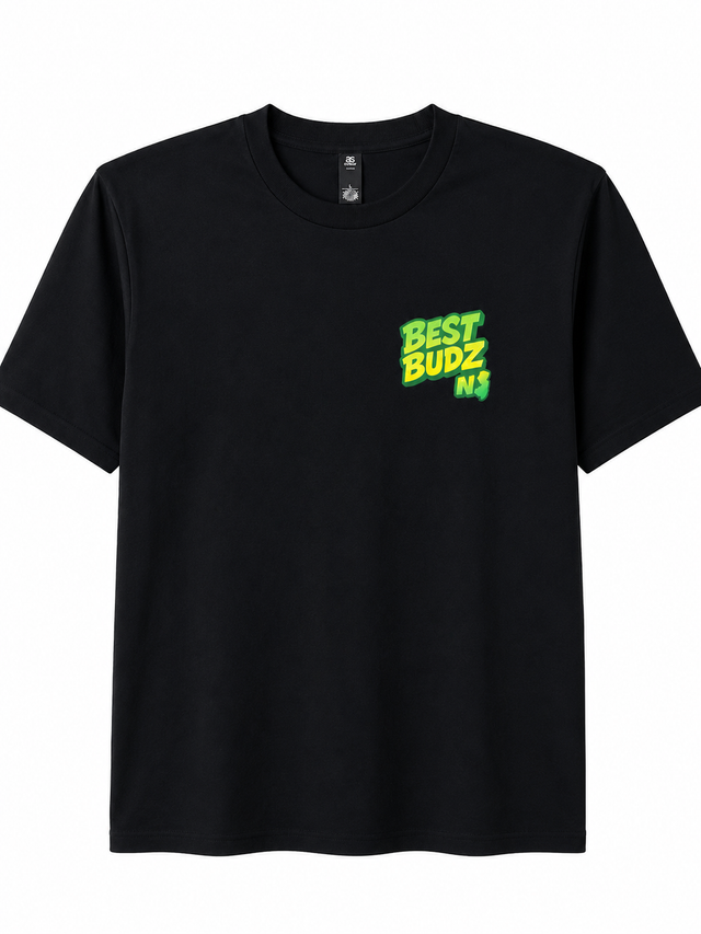 Sticker Logo Black Best Budz Sticker Logo Black Best Budz