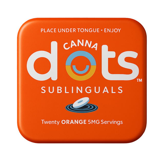 Orange Canna Dots Orange Canna Dots