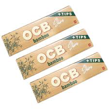 Bamboo Slim Papers with Tips OCB