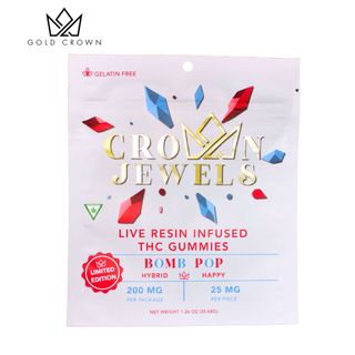 Limited Edition Bomb Pop Gold Crown