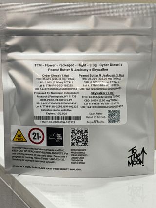 Flight: Cyber Diesel × Peanut Butter N Jealousy × Skywalker TTM