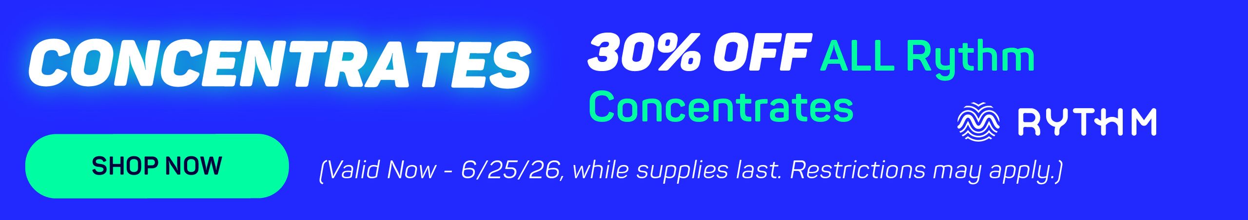 Cannabis Promo, Cannabis Sales, Cannabis Discounts, Cannabis on Sale, 30% OFF ALL Rythm Concentrates