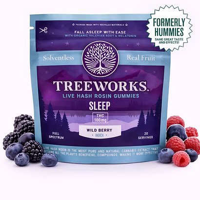 Sleep Gummies - Wild Berry Indica 10ct Treeworks