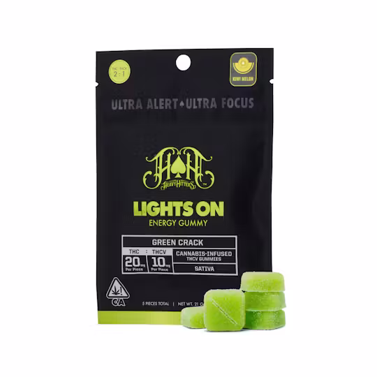 GREEN CRACK(LIGHTS ON) 2:1 Heavy Hitters